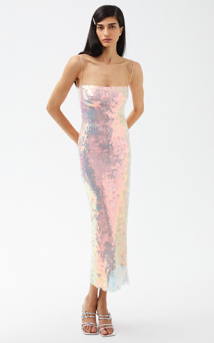 Phoenix Sequined Midi Dress