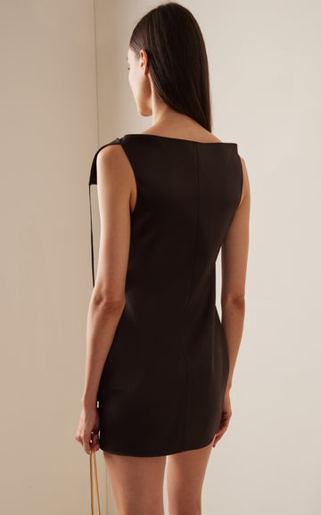 16arlington prue satin mini dress 16Arlington Prue satin-finish minidress