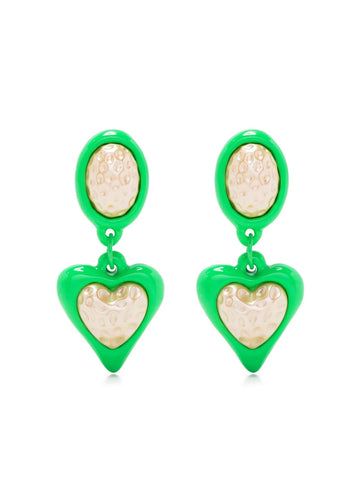 Daisy Jones Heart Drop Earrings