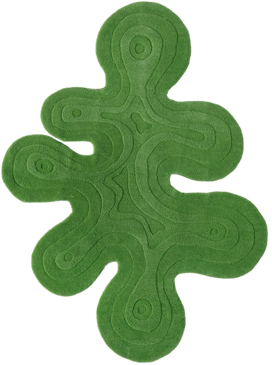 Green Medium Dune Rug