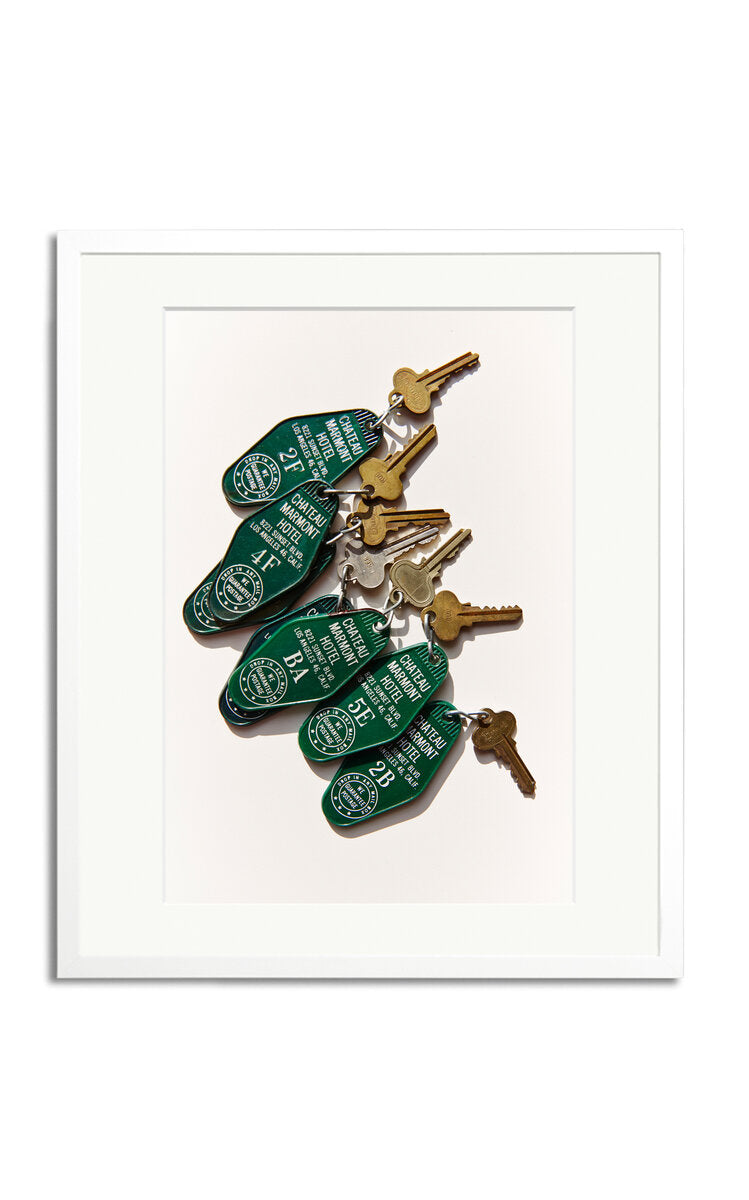 Keys, Chateau Marmont Framed Photography Print