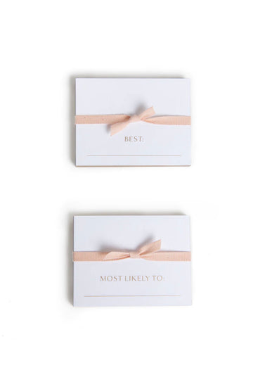 Superlative Place Cards