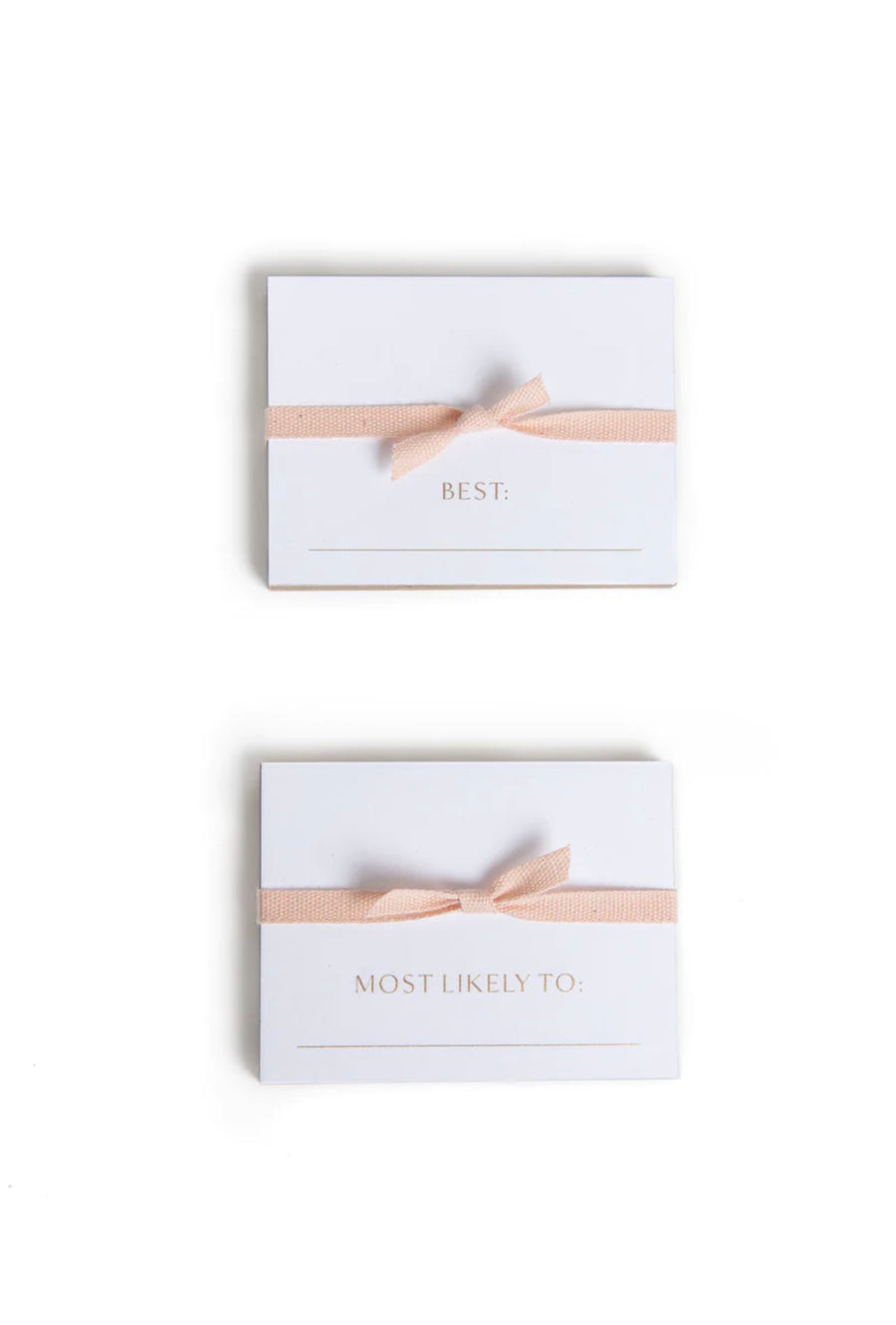 Superlative Place Cards