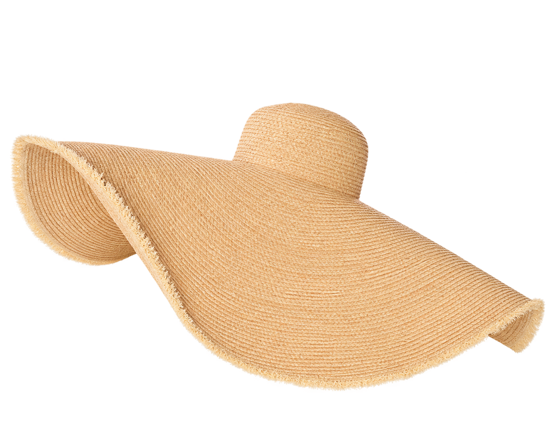 Oversized Brim Hat