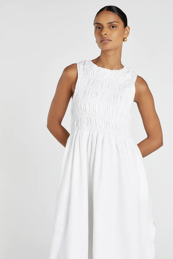 Lessi White Dress