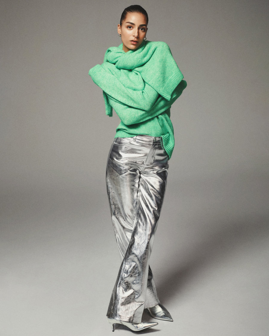 Metallic Pants