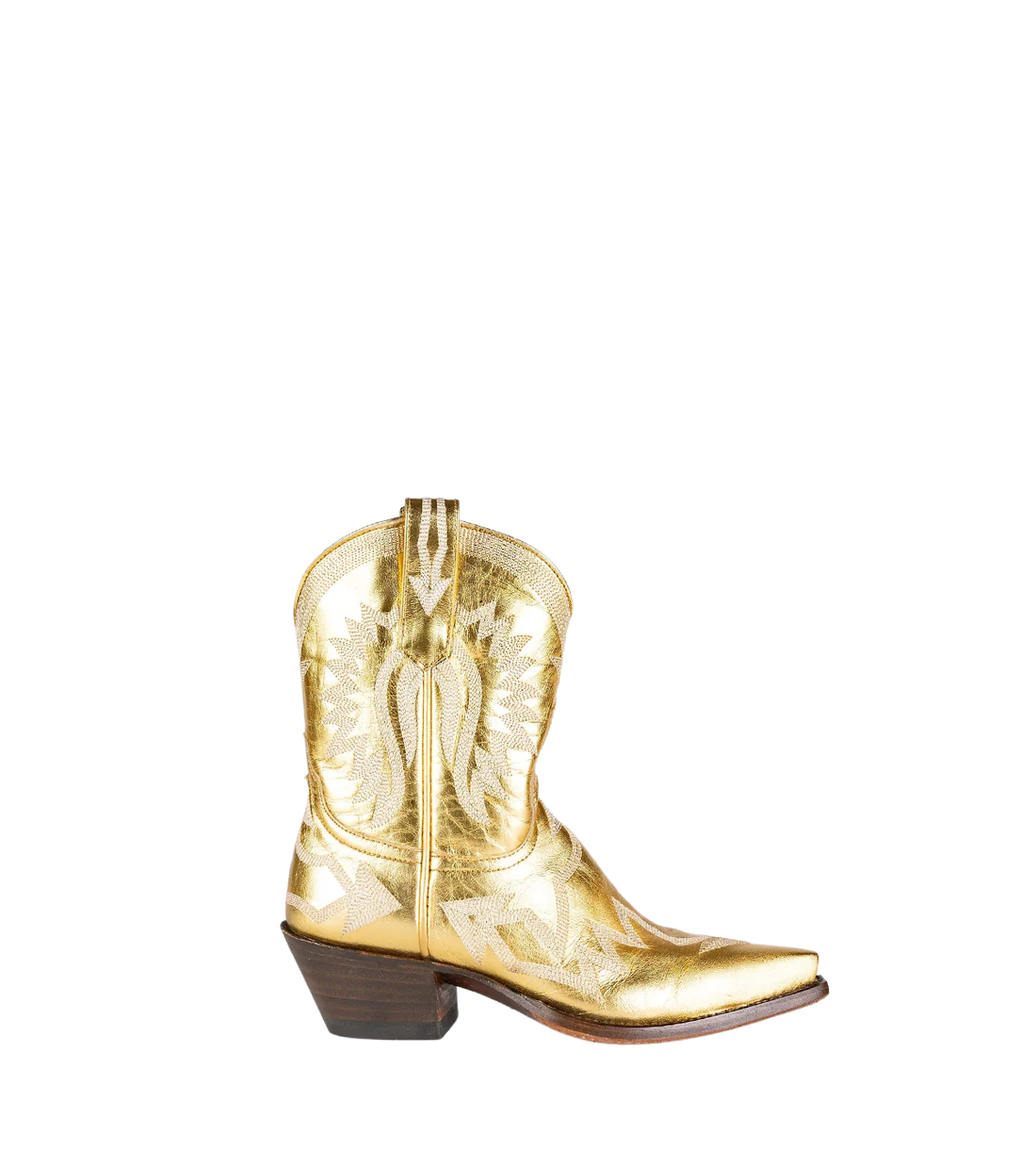 Maggie Metallic Gold Boots