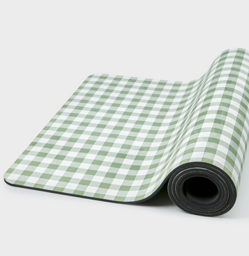 Green Trellis Yoga Mat