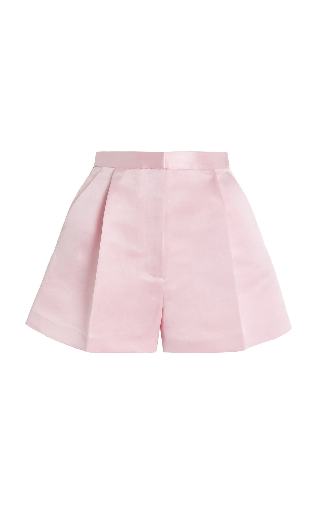 Cotton-Silk Duchesse Shorts