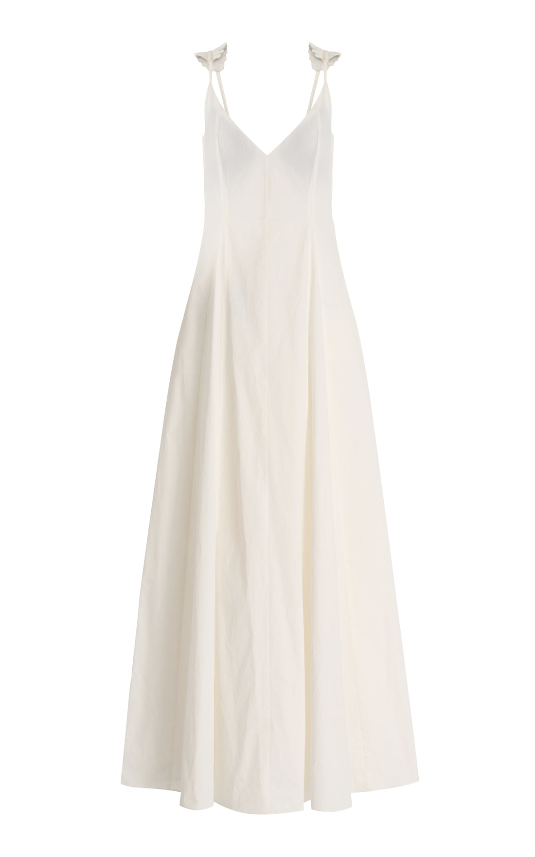 andrea iyamah vola maxi dress Andrea Iyamah Vola Maxi Dress in Ivory