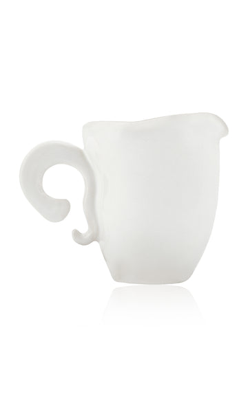 Spill-The-Tea Jug (High-Shine White)