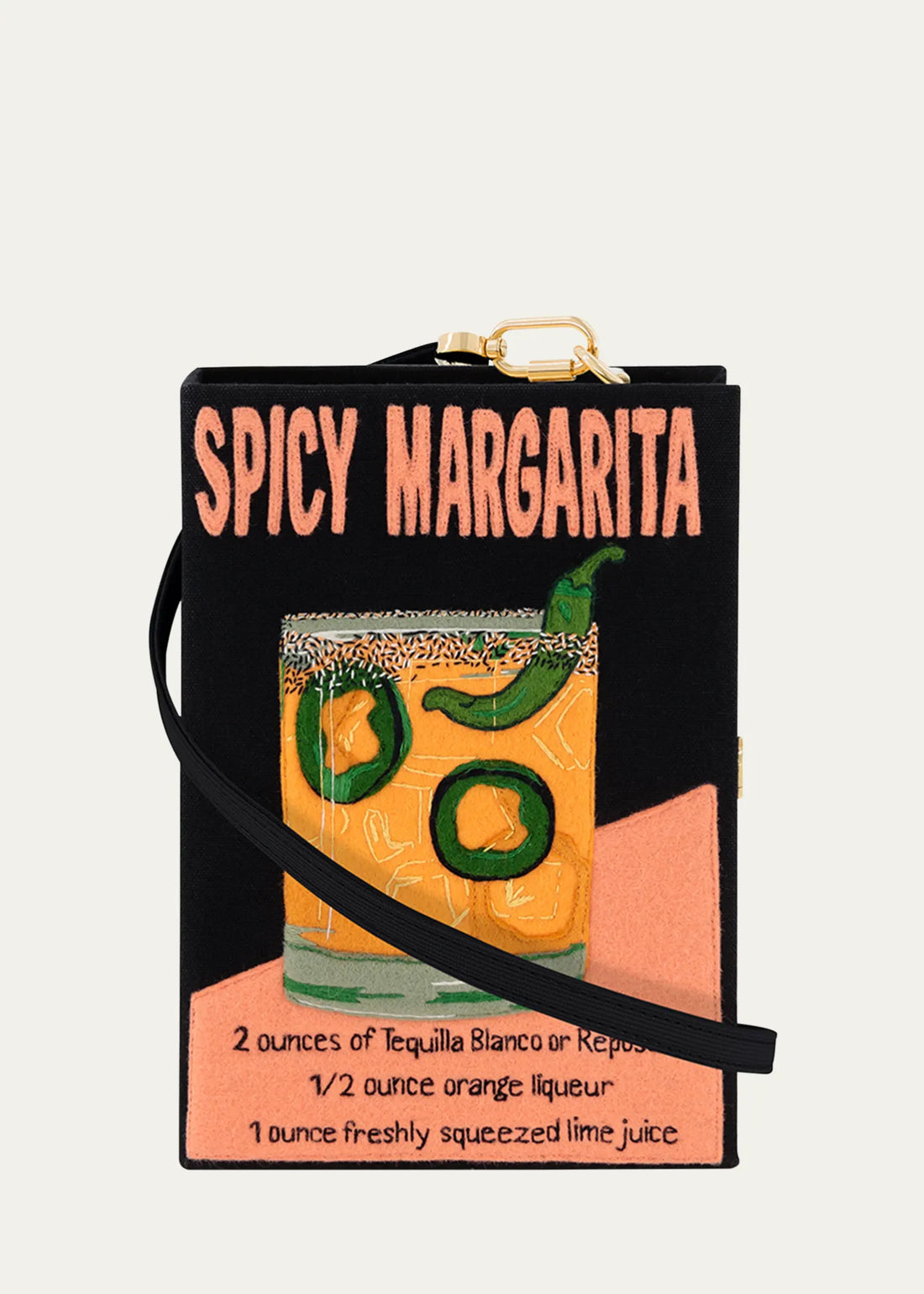 Spicy Margarita Book Clutch Bag