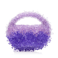 Clio Peppiatt Quartz Beaded Bag