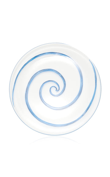 CRINI & SOPHIA Hand-Painted Glass Dinner Plates