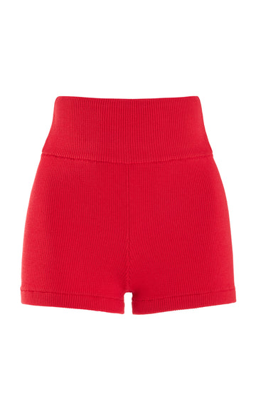 ELCE Exclusive Sol Ribbed-Knit Shorts