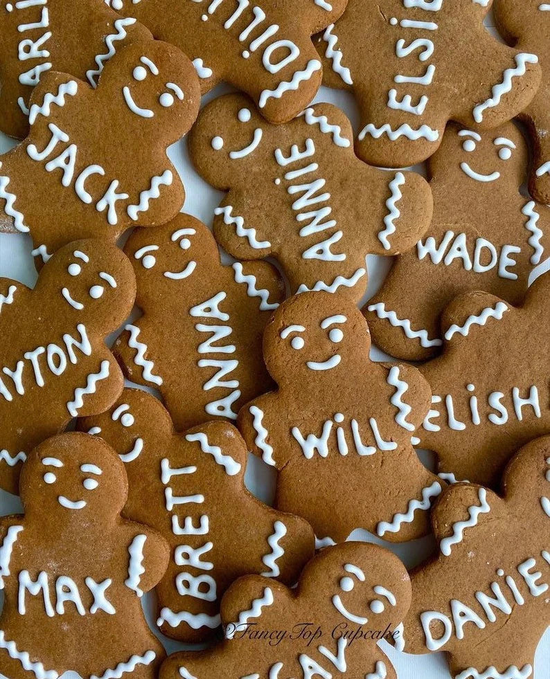 Custom Gingerbread Cookies