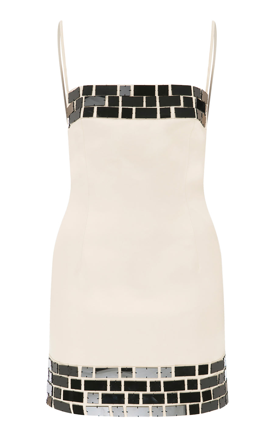 Carole Embellished Crepe Mini Dress