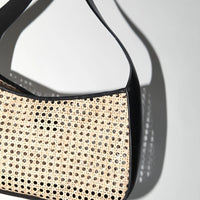 Rattan Basket Shoulder Bag