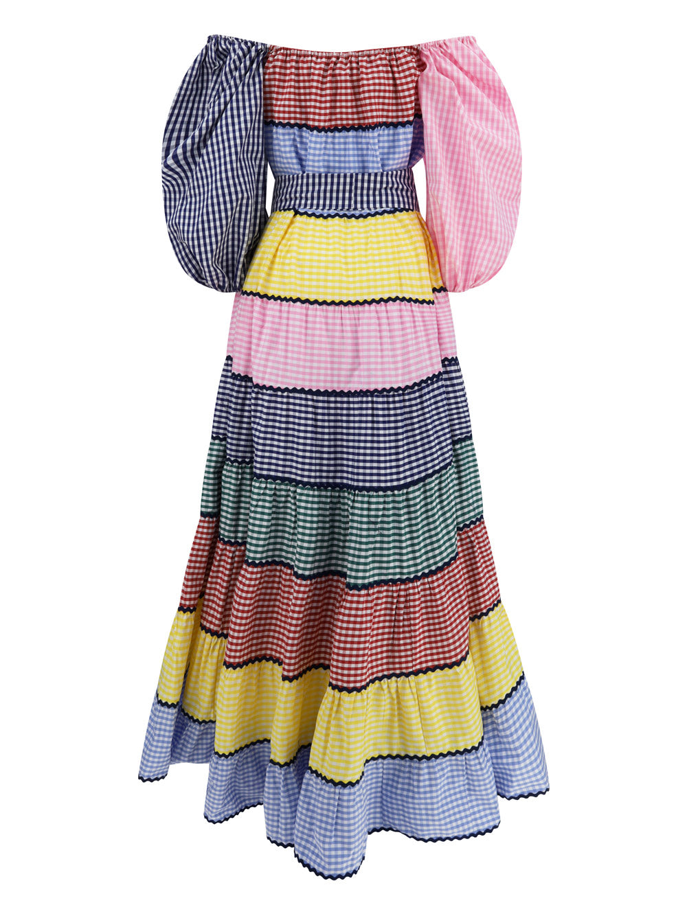 Gingham Maxi