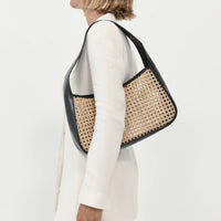 Rattan Basket Shoulder Bag