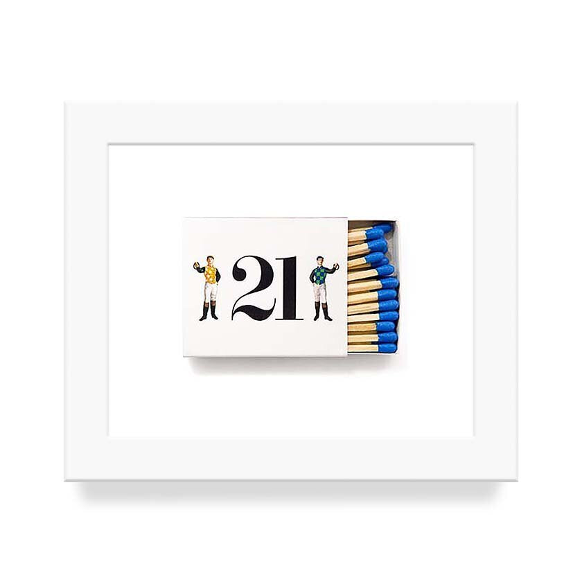 21 Club Matchbook Painting