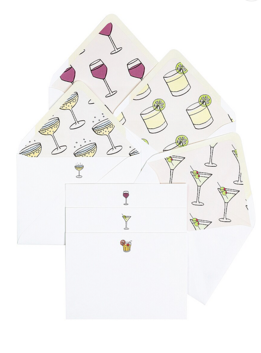 Happy Hour Stationary Set