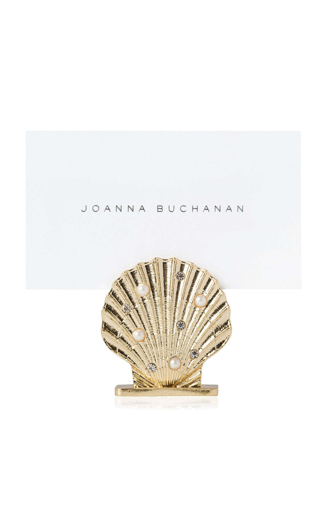 Set-of-Four Shell Placecard Holders