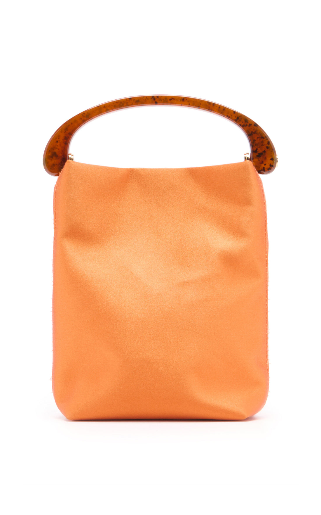 Dries Satin Top Handle Bag