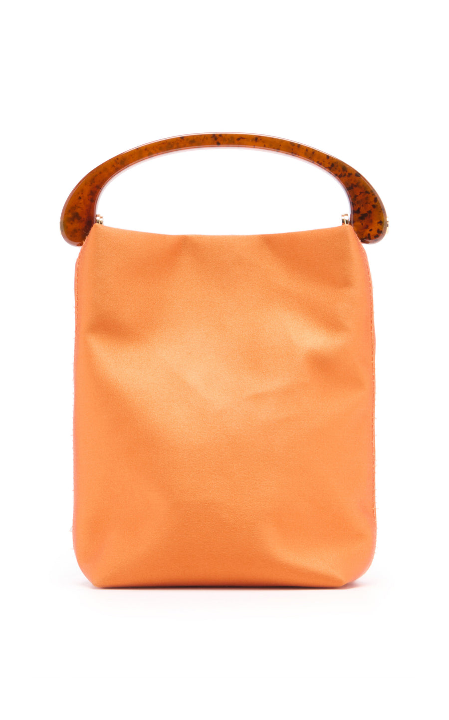 Dries Satin Top Handle Bag