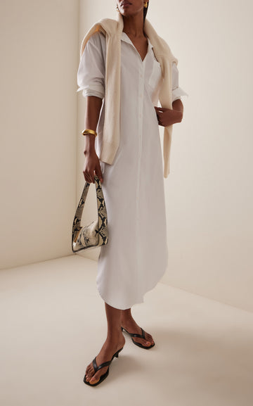 Helena Maxi Shirt Dress