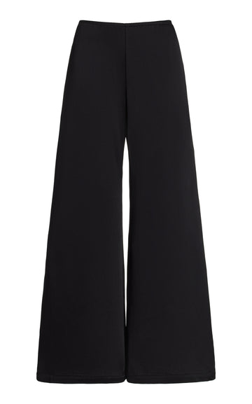 Leset Barb Satin Wide-Leg Pants