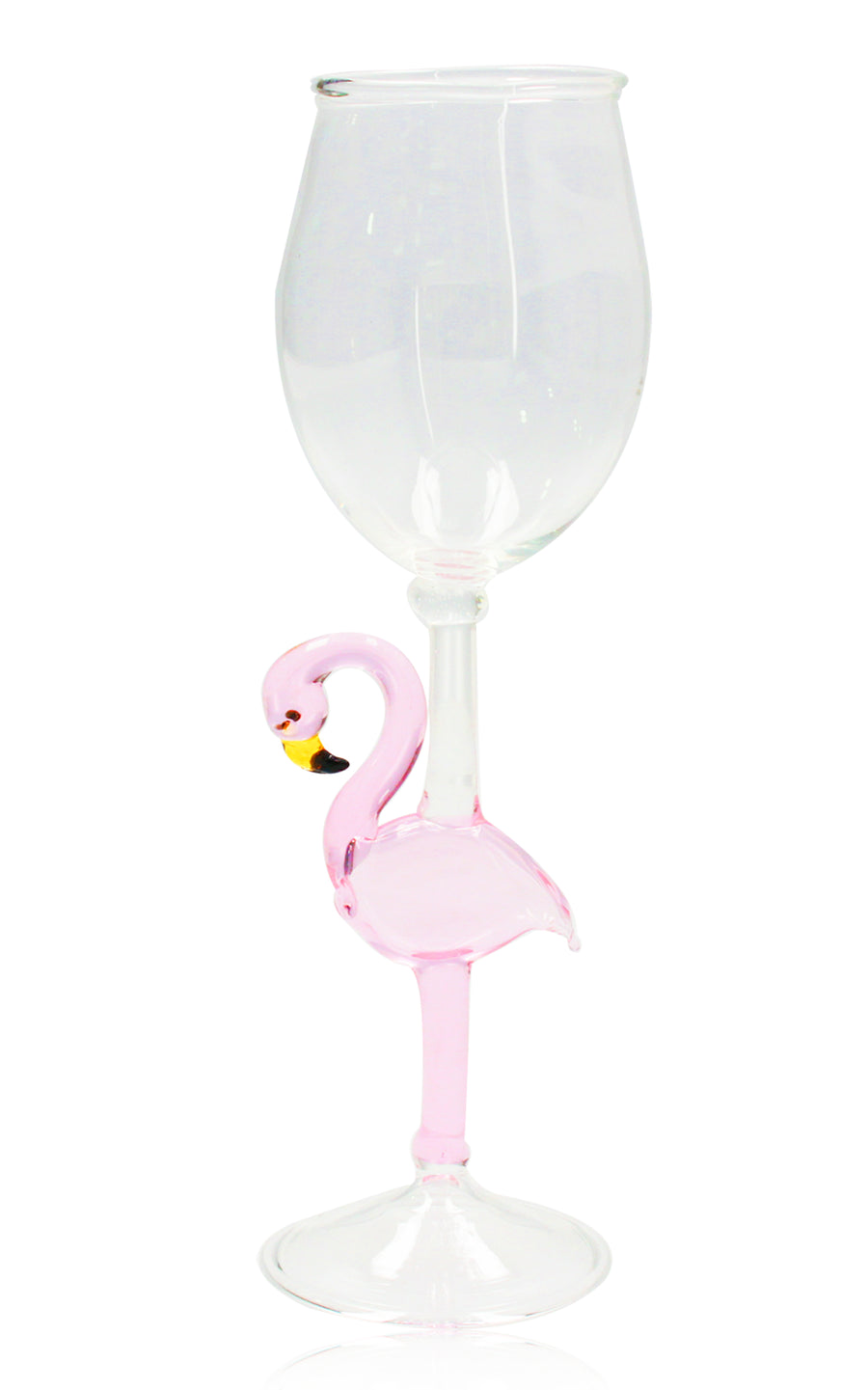 Set Of 2 Flamingo Wine Glasses