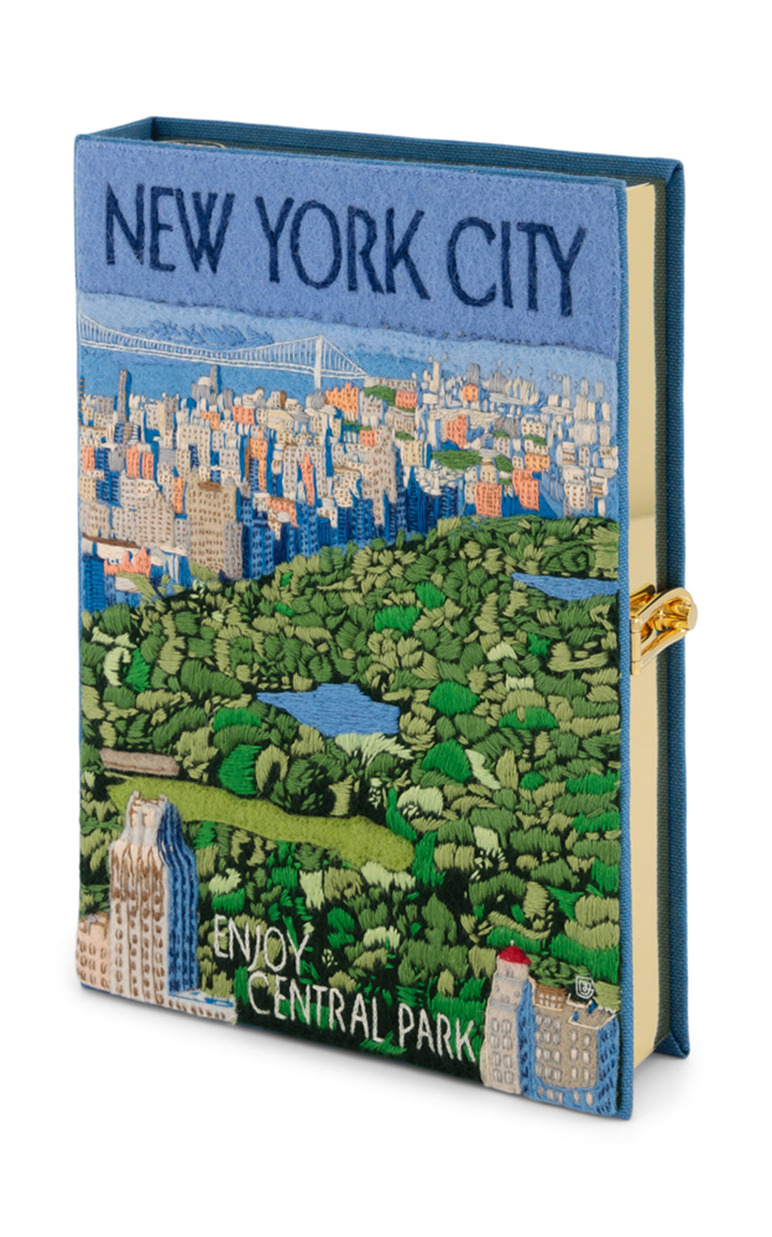 New York City Book Clutch