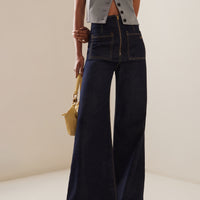 Outland Denim Exclusive Rossini Wide-Leg Flare Jeans