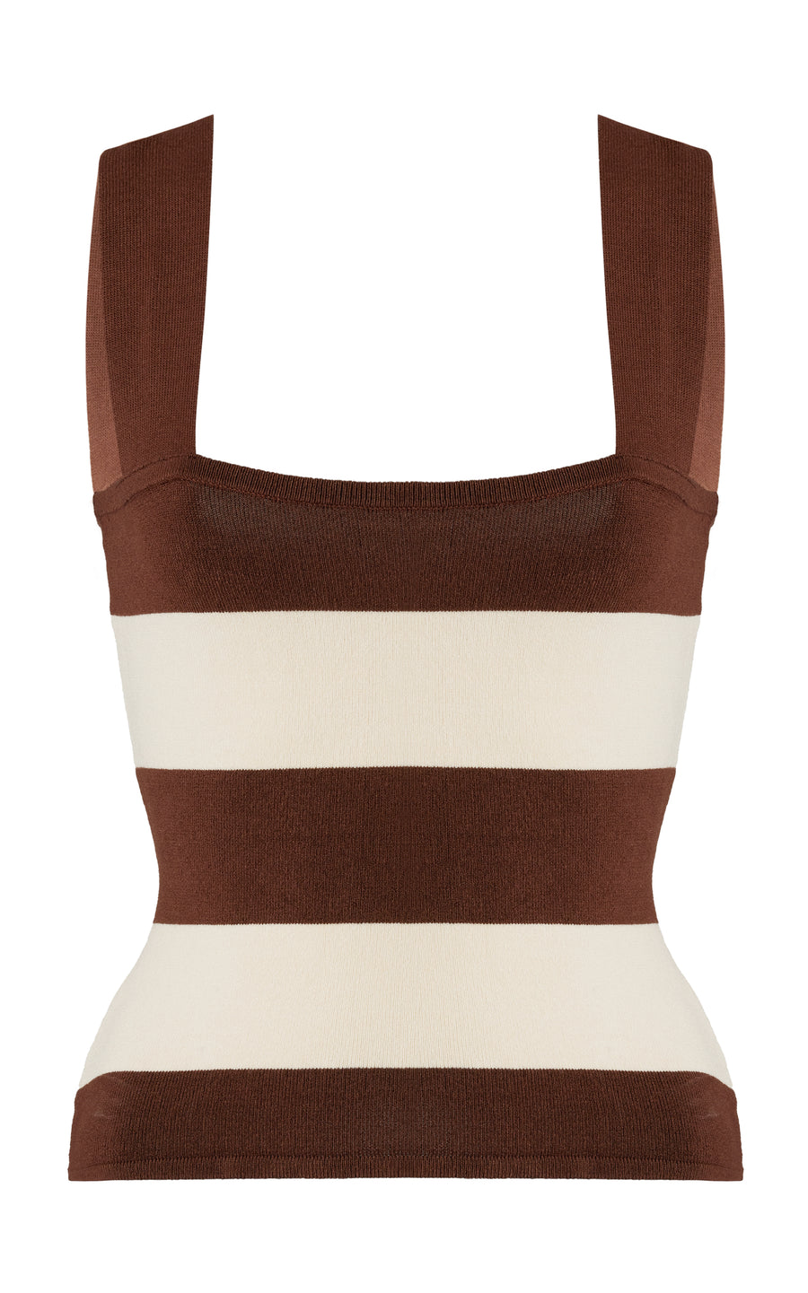 Theo Square Neck Jersey Tank Top