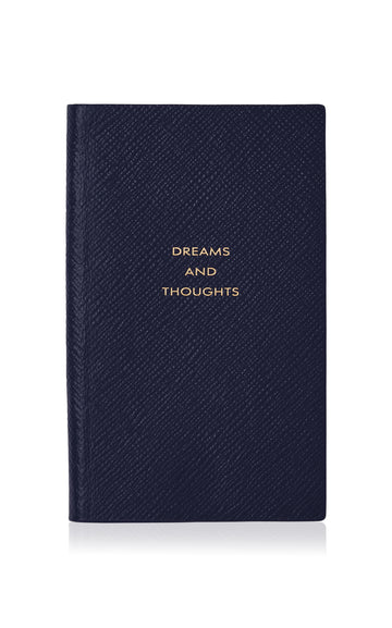 Dreams and Thoughts Leather Notebook