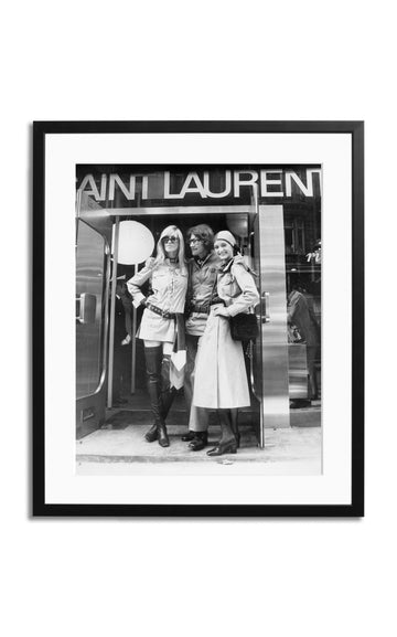 YSL on Bond Street Framed Photography Print