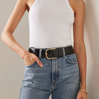 Toteme Espera Ribbed Stretch Cotton-Blend Top