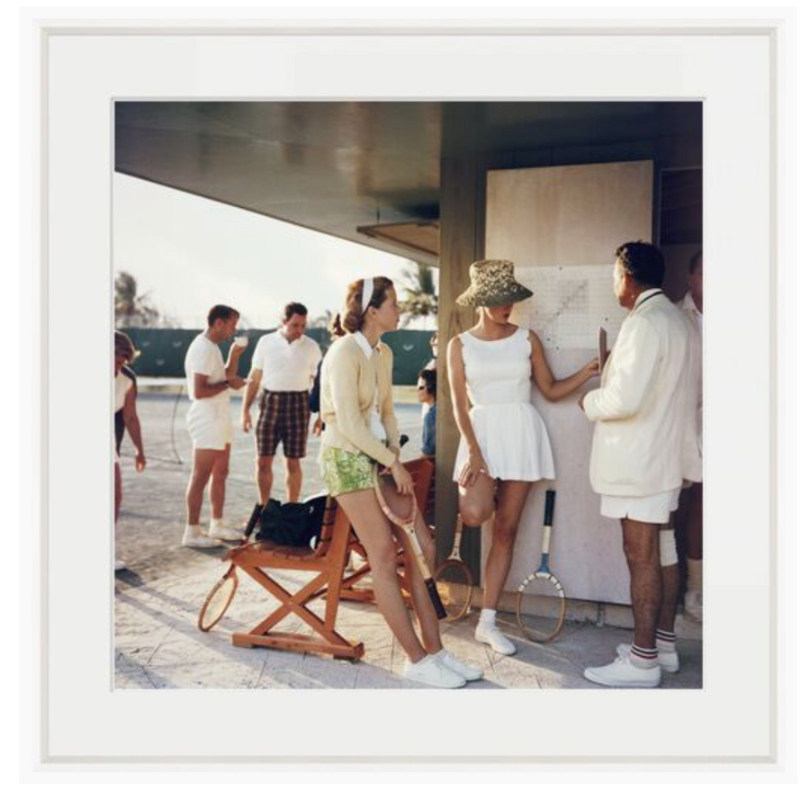 Slim Aarons, Tennis in the Bahamas