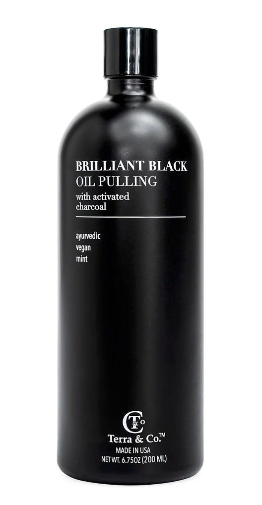 Terra & Co. Brilliant Black Oil Pulling Mouth Wash