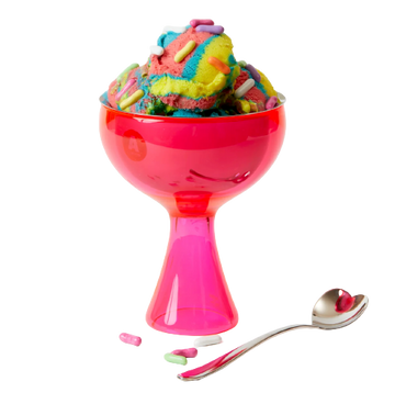 Houses & Parties Acrylic Ice Cream Compote & Spoon